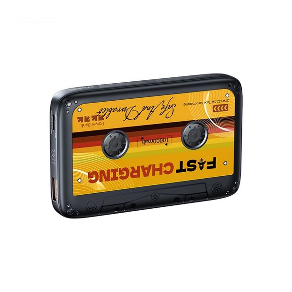 Remax 27W 10000 mAh Retro Cassette-Style Fast Charging Power Bank
