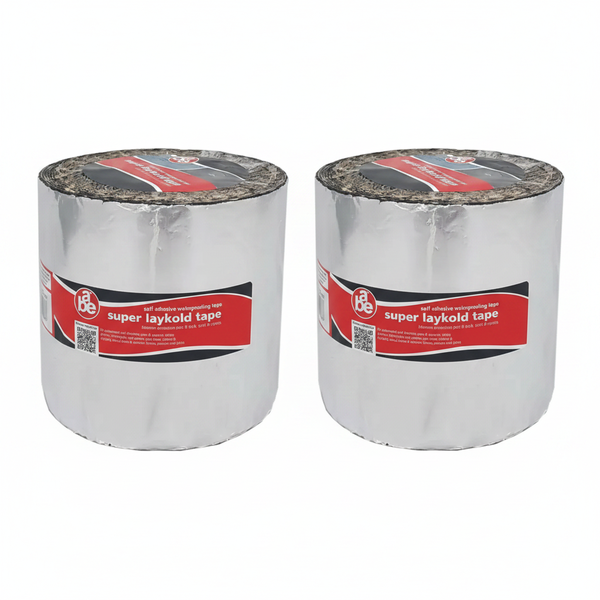 Abe Waterproof Super Laykold Tape 5m x 100mm for Sealing &amp; Repair - 2 Pack