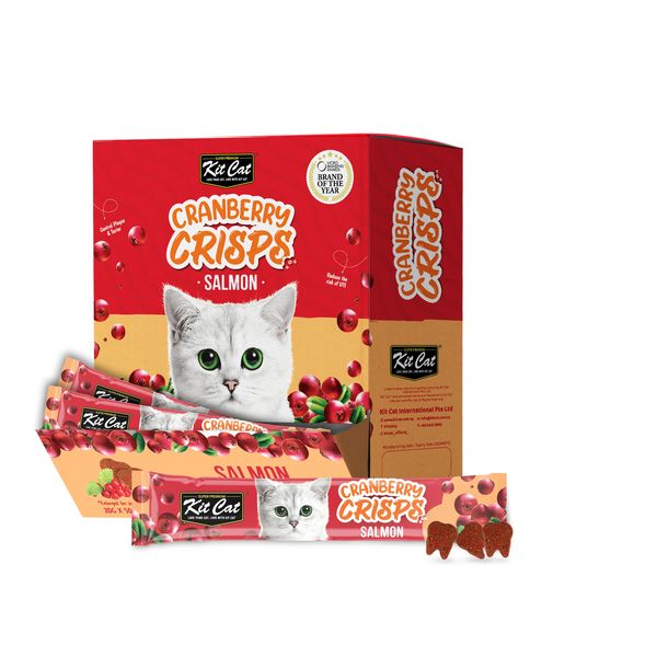 Cranberry Crisps - Salmon Bulk Deal (20g x 50 packs)