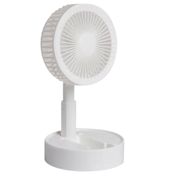 Kath On - Adjustable height telescopic rechargeable standing fan