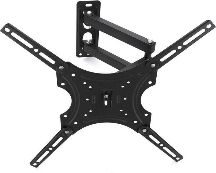 Sleek Black Design TV Bracket Stand Wall Mont Ideal for14-55 Screens