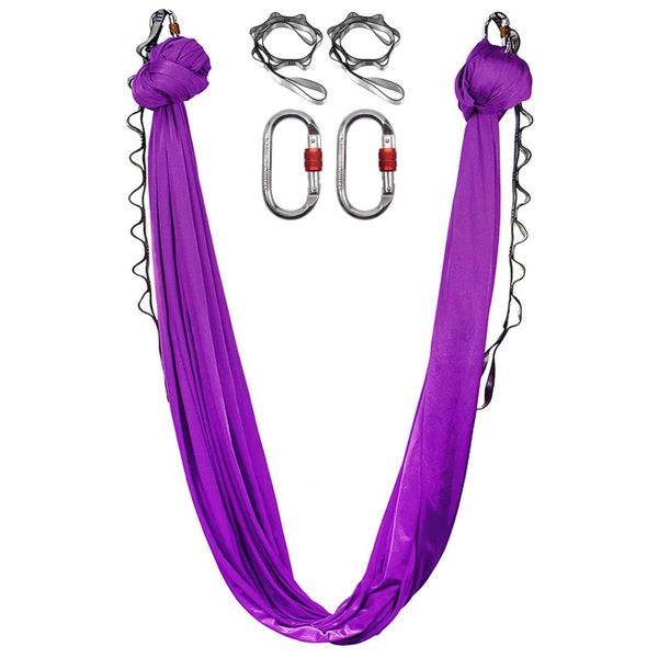 Aerial Yoga Swing Sling,Strong Yoga Hammock Kit,Antigravity FitnesS Hammock