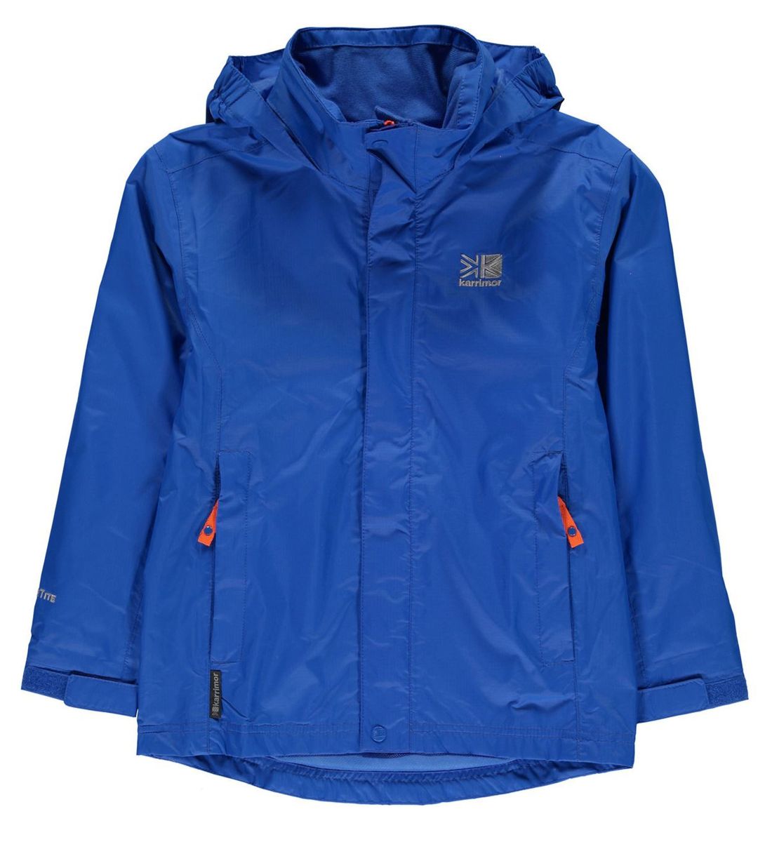 Karrimor Boys - Sierra Waterproof Foldaway Hooded Jacket Junior - Blue ...
