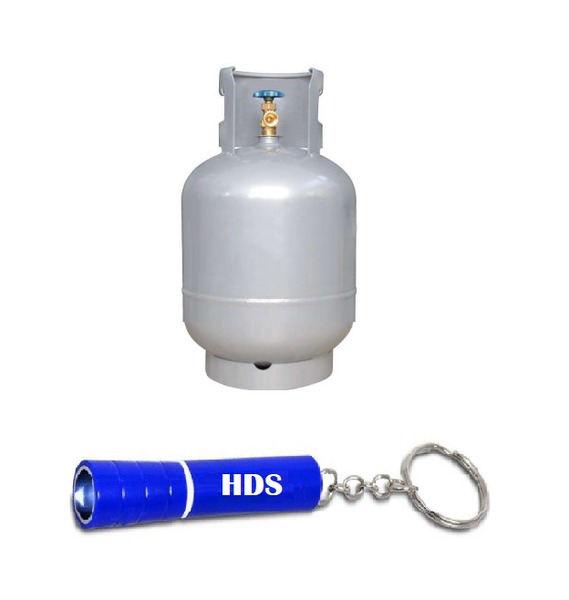 Kaizuo Gas LPG Cylinder - 7kg with HDS Torch