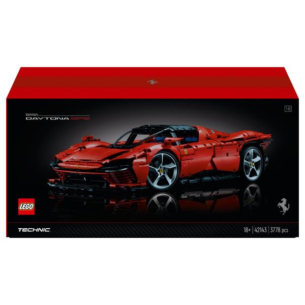 LEGO® Technic™ Ferrari Daytona SP3 42143 Building Toy Cars (3,778 Pieces)