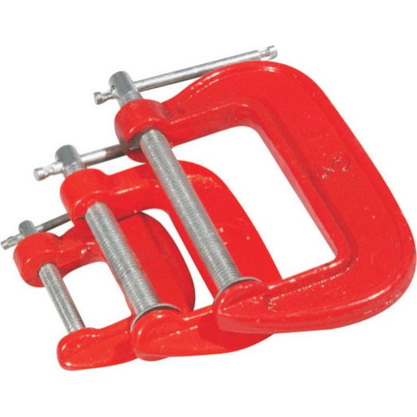 Bulk Pack x 2 MTS- Clamp MTS ``C`` Set 25/50/75mm 3pc