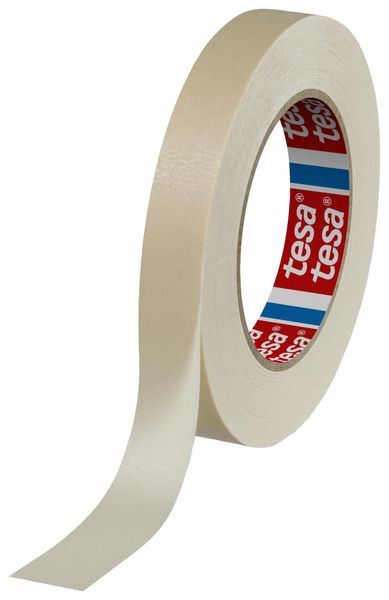 Tesa - Masking Tape, Crepe Paper, 19 mm x 50 m