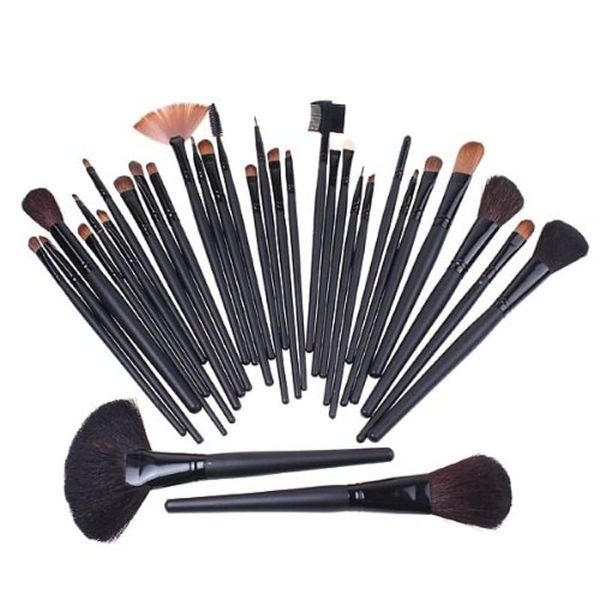 Larry's 32 Piece Makeup Brushes with Bag