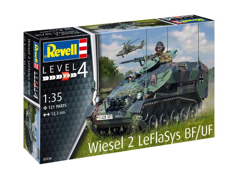 Revell 1/35 Wiesel 2 LeFlaSys BF/UF Plastic Model Kit