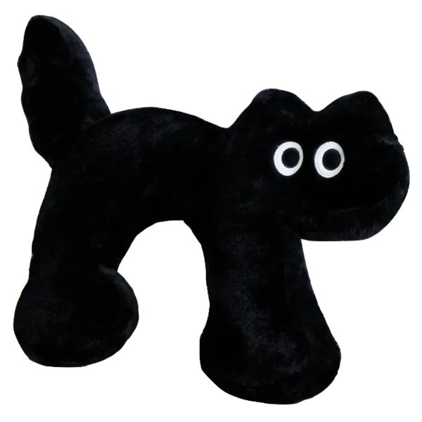Toy Large Plush Cartoon Cat Neck &amp; Body Pillow (50cm)