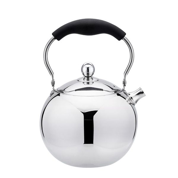 Tea Ball Shaped Stainless Steel Kettle Condensed Gas Portable Travel Pot