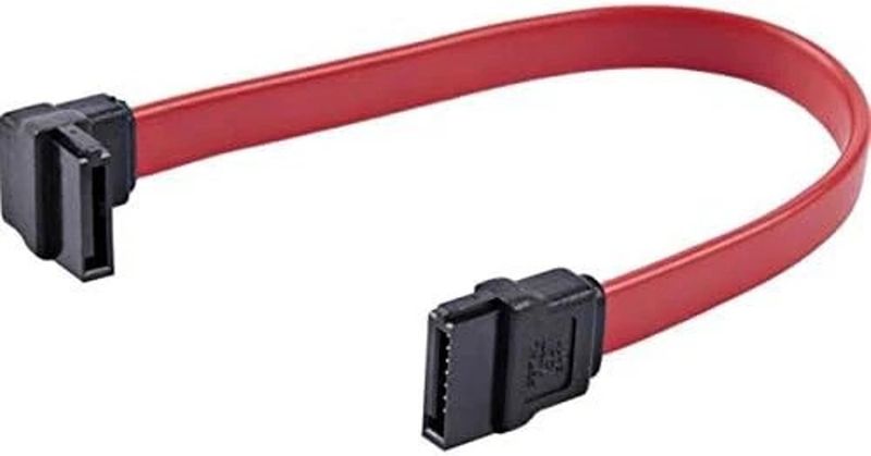 SlingTech SATAIII 7pin Female To Right Angle SATA Female Data Cable - 40cm