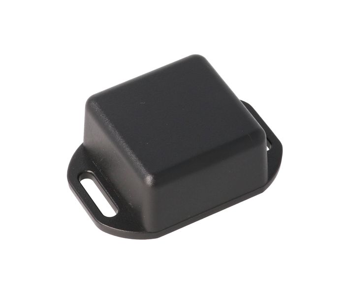 1551MFLBK ABS Enclosure Flanged Lid 35x35x20mm Black IP54