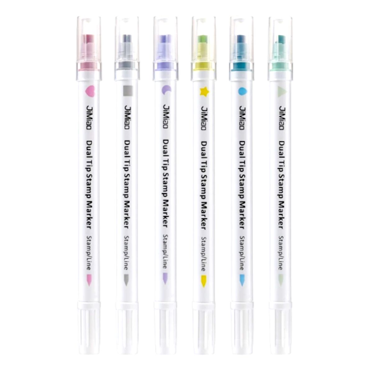 Dual Tips 6 Colour Stamp Highlighter Pens | Shop Today. Get it Tomorrow ...