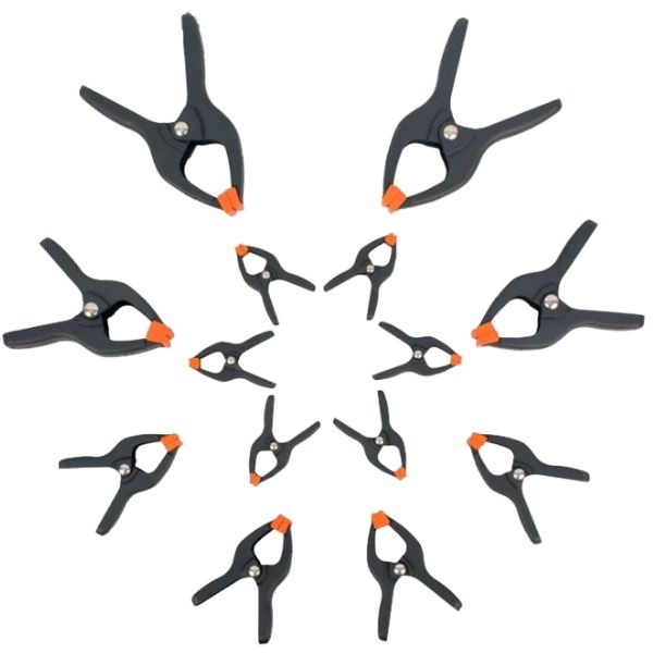 Pony Clamp - Spring Clamp Set - (14 Pieces)