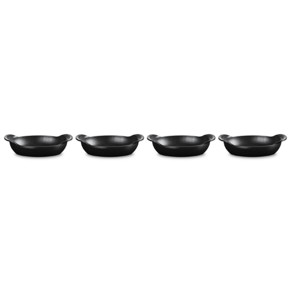 Le Creuset Gourmet Collection Set of 4 Mini Oval Bakers
