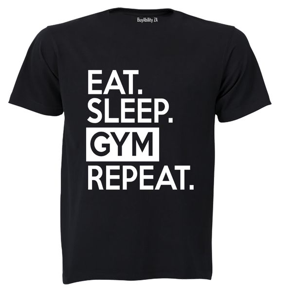Mens - T-Shirt - Black image