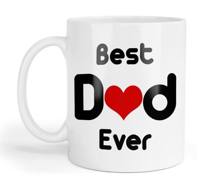 Best Dad Ever Christmas Birthday Father's Day Gift Mug