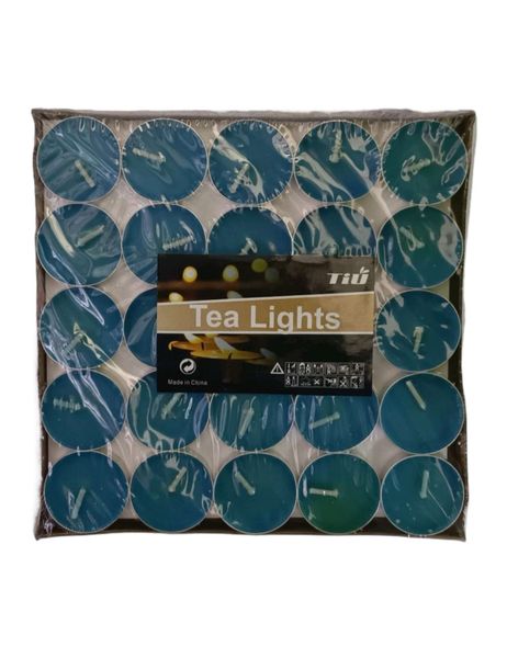 Blue Wax Cm Fresh Candle