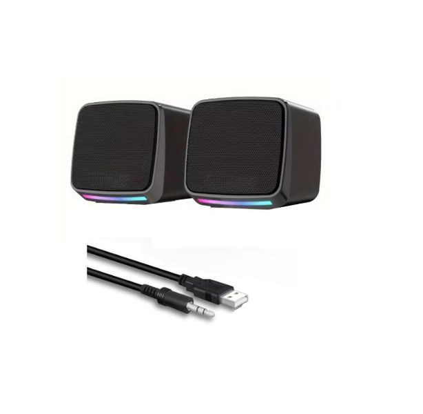 USB Wired Mini Digital Speaker For PC Laptop Desktop - E-1078 - DW