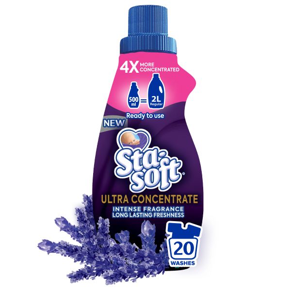 Sta-soft Ultra Concentrate, Lavender Dream, Fabric Softener - 500ml