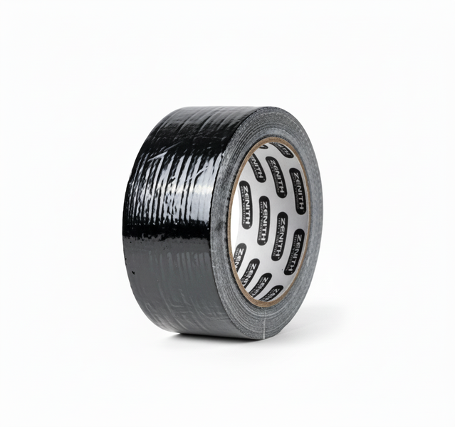 Zenith Black Heavy-Duty Cloth Duct Tape 48mm x 25m