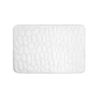 Chenshia - Cobblestone Embossed Bathroom Bath Mat| Non-Slip Bath Mats