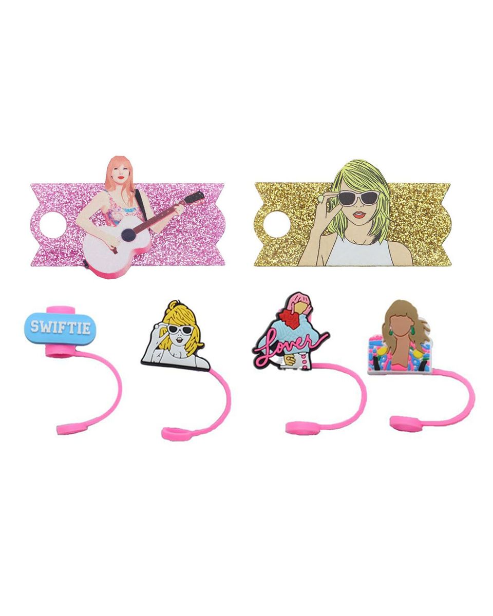 Music Theme Cup Accessories Set with Name Tag for 40oz