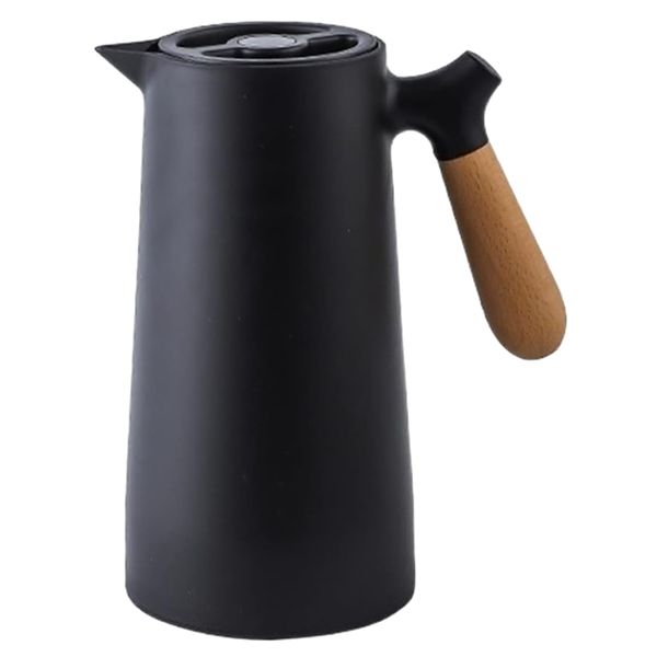 Kitchen Vacuum Sealed Temperature Display Travel Flask Jug Pitcher - 1L