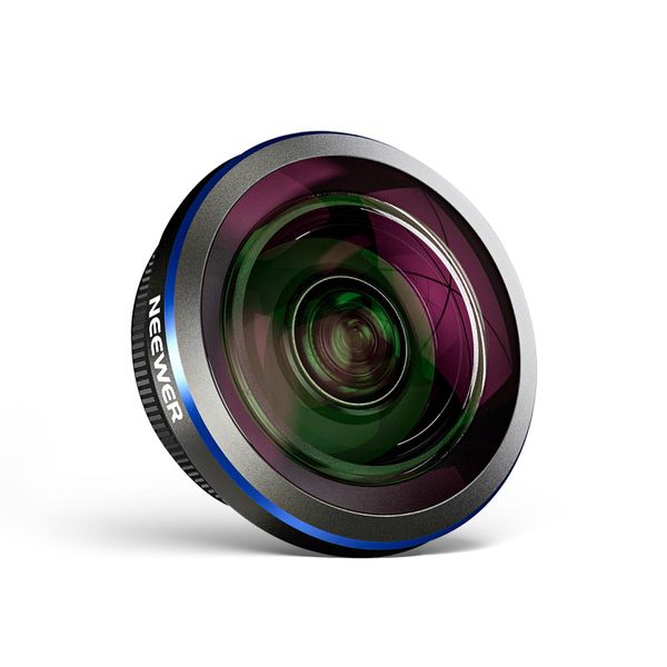 Neewer LS-29 PRO 8mm Fisheye Smartphone Lens with Phone Clamp (17mm)