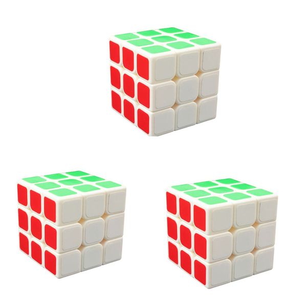 3 x Tbilisi Magic Cube Puzzle 3x3, Dimensions: 6x6x6cm