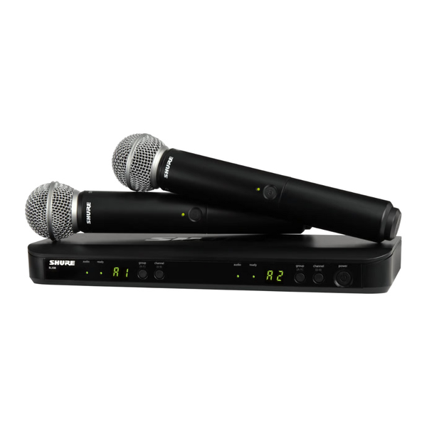 Shure BLX288E/SM58 Wireless Dual Vocal System with two SM58