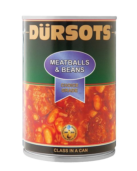 Dürsots Meatballs &amp; Beans 400g - 6 Pack