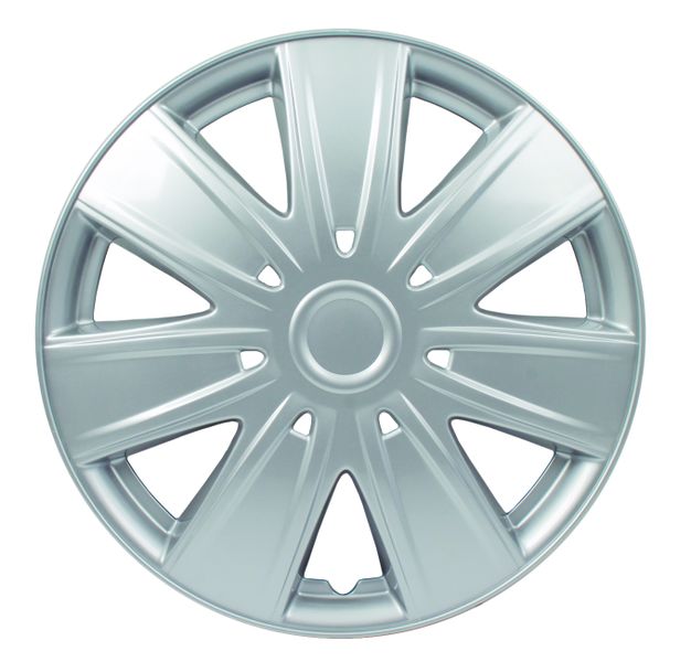 15 Inch Silver Wheel Covers - Set of Four