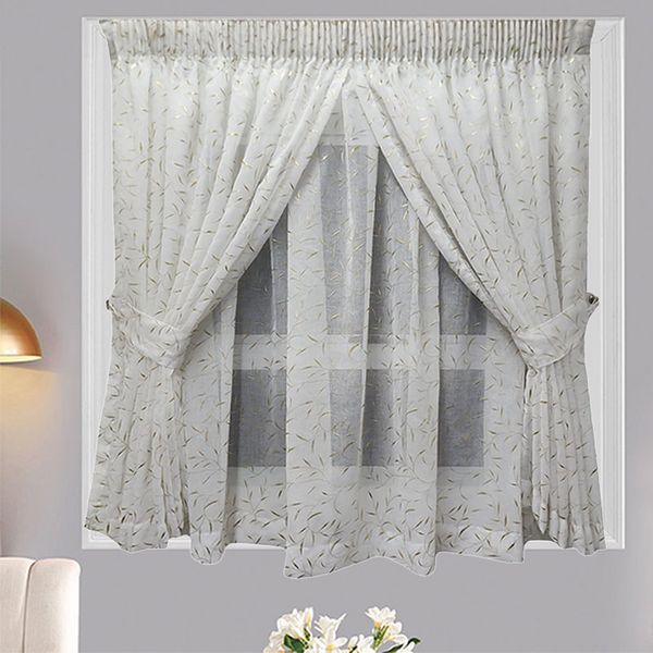 1.2M H -Double Voile -Vine Gold- Taped image