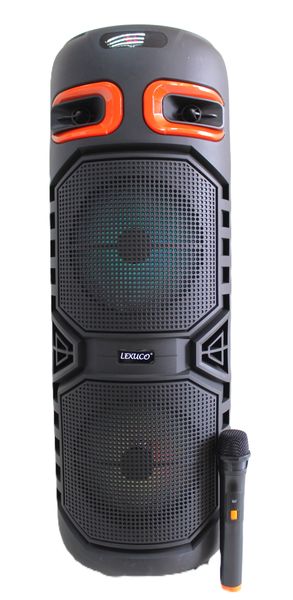 Lexuco 8'' Double Bluetooth Trolley Speaker (LSPK-A124)