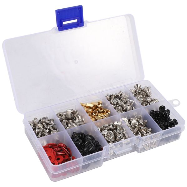 360Pcs Personal Computer Screw Pc Case Screws Motherboard Standoffs