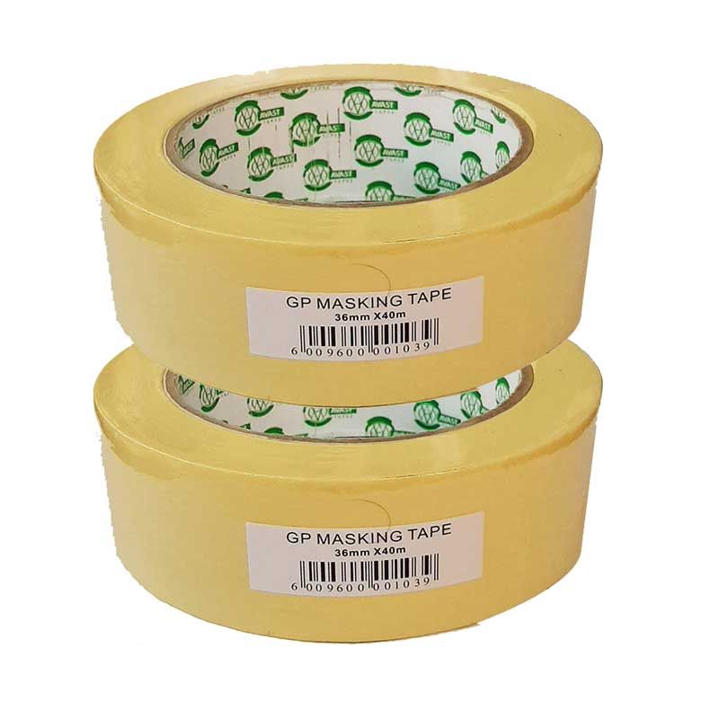 Avast Masking Tape General Purpose 36mmx40m (2Pack) | Shop Today. Get ...