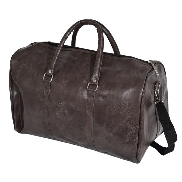 Urban Man High Key PU Weekender - Chocolate Brown