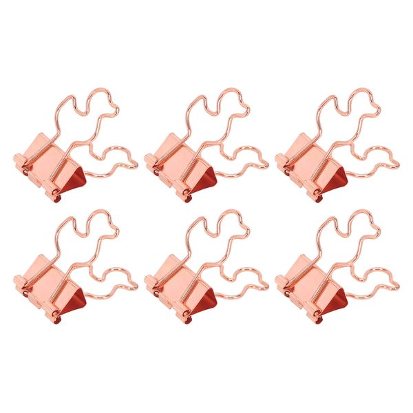 Duck Shaped Binder Clips 100Piece Metal Office