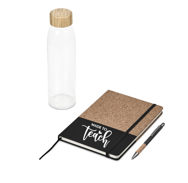 Teacher Notebook/Bottles set 3pc - Made to teach