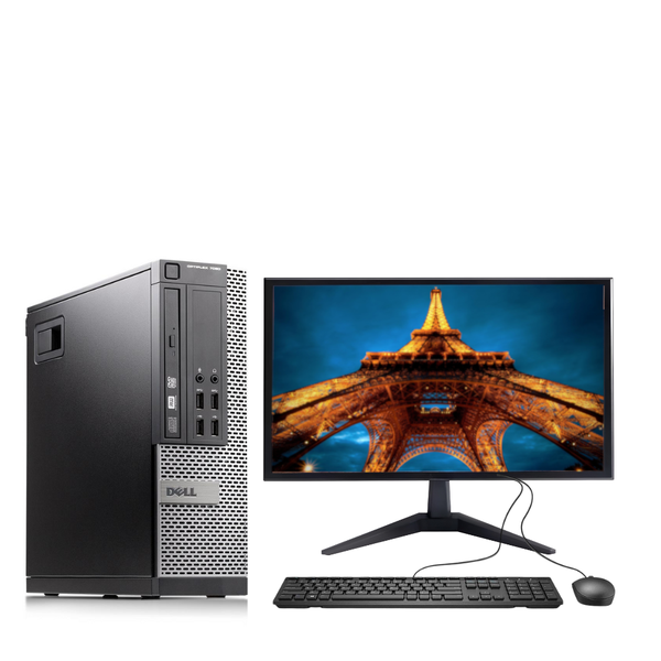 Certified Pre-Owned Dell OptiPlex 7020 - Intel i5 4th Gen - 8/256 Full Set
