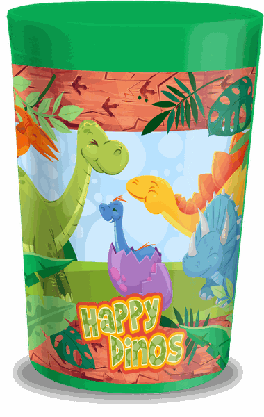 Happy Dino Trek Pp Stackable Tumbler 200ml