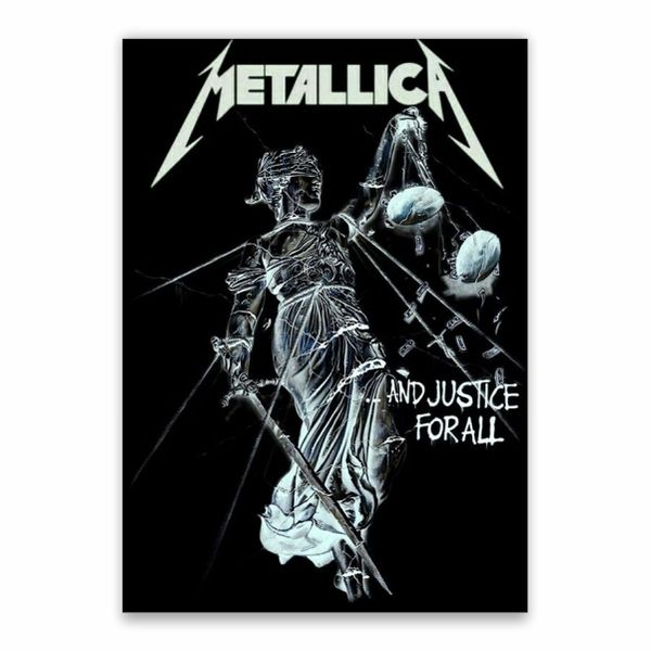 Metallica And Justice For All Poster - A1