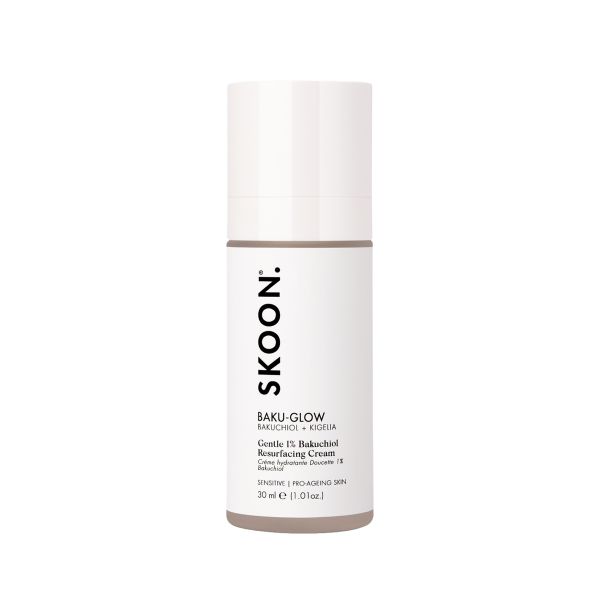 SKOON. BAKU-GLOW 1% Bakuchiol Face Cream 30ml - Gentle Retinol Alternative