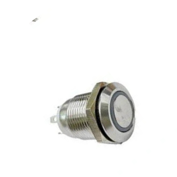 AVP12F-M1SCR12 12mm Vandal-Proof Switch Red LED 12V 2A 36VDC IP65