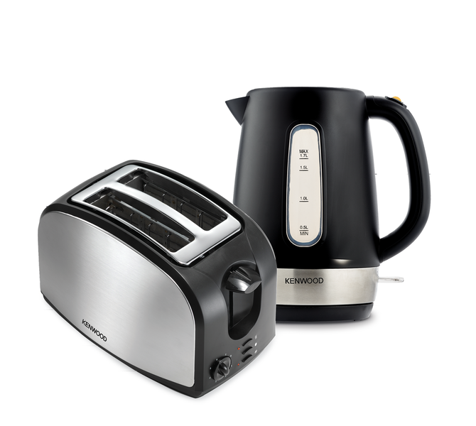 Kenwood - Accent Collection Kettle &amp; Toaster Set - MPM02.000BK