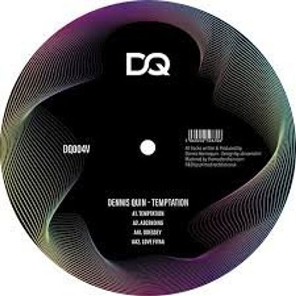 Dennis Quin - Temptation EP (12" Neon Yellow Vinyl, 4-Track House Record)