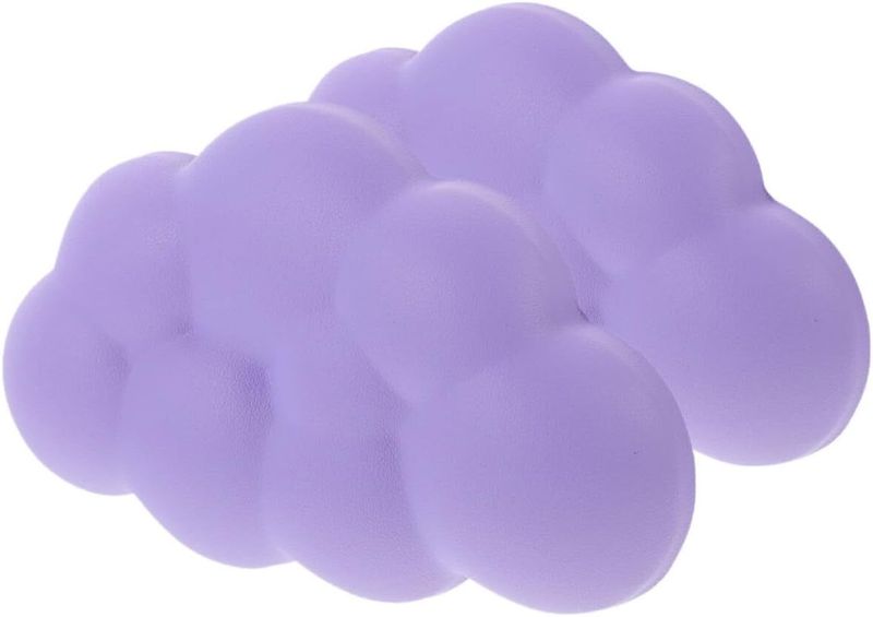 Purple Cloud Keyboard Wrist Rest Pad Ergonomic Non-Slip Hand Support