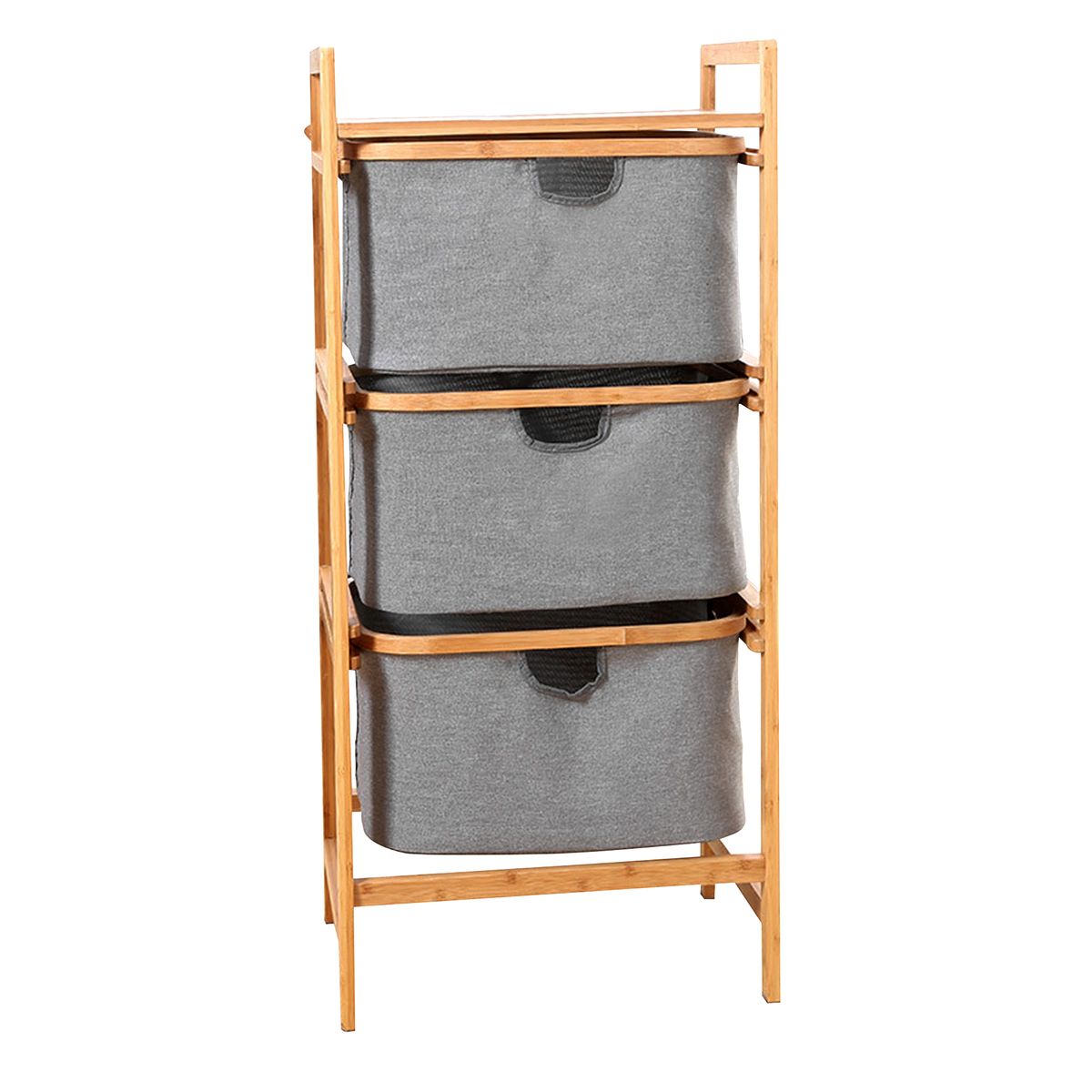 Heartdeco Bamboo Dresser Storage Unit with Sliding Drawers | Shop Today ...